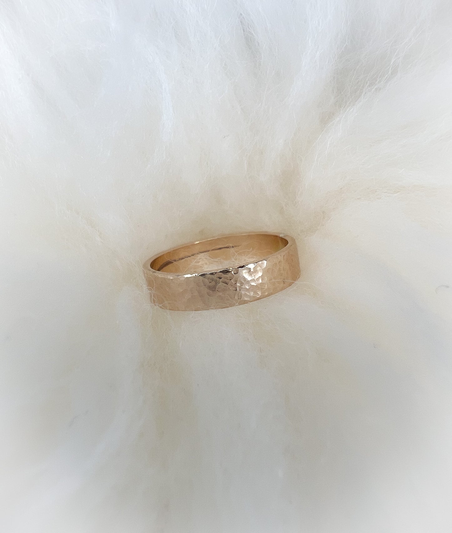 Halo Textured Gold Ring