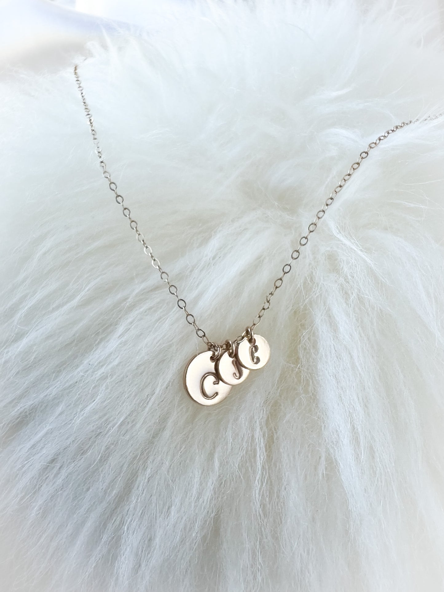 Mother's Initial Necklace