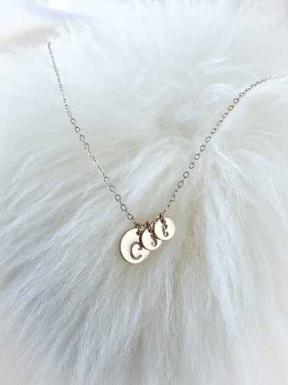 Mother's Initial Necklace