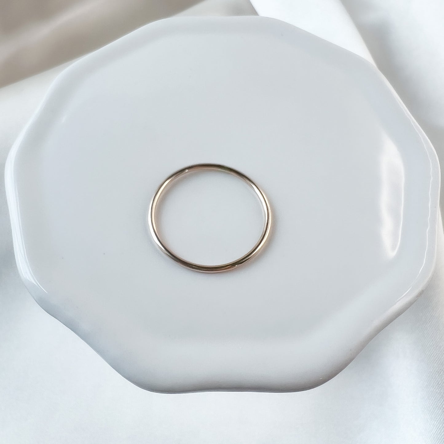 Barely There Round Stack Ring