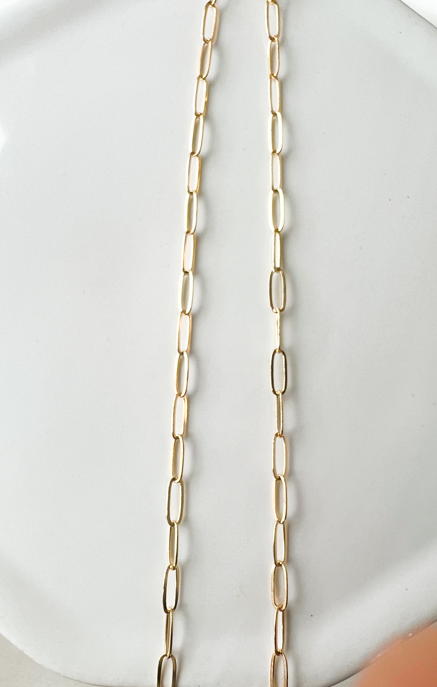 Linked Paperclip Chain Bracelet