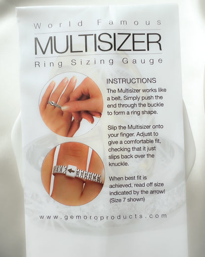 Reusable Ring Sizer