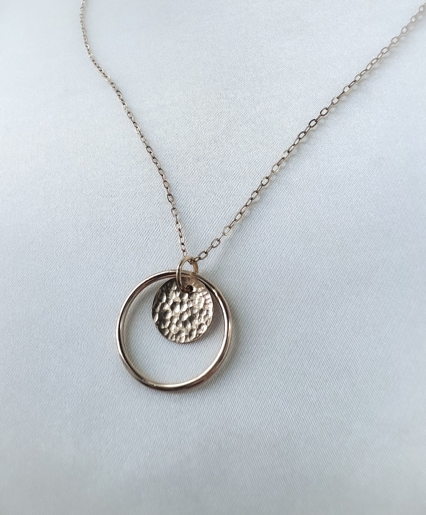 Halo Disc Necklace