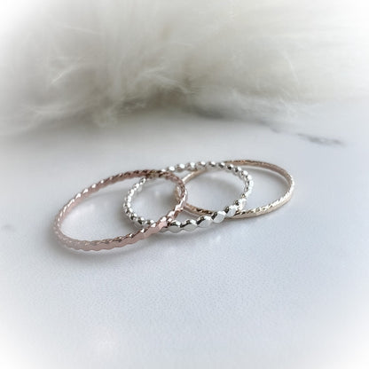 Set of 3 Stacking Rings