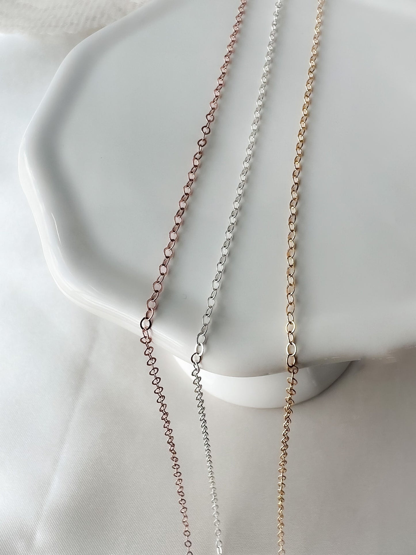 Dainty Cable Chain Necklace